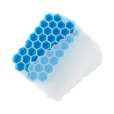 Imagem de Forma De Gelo De Silicone Com 148 Cavidades E Tampa, Moldes Pequenos D