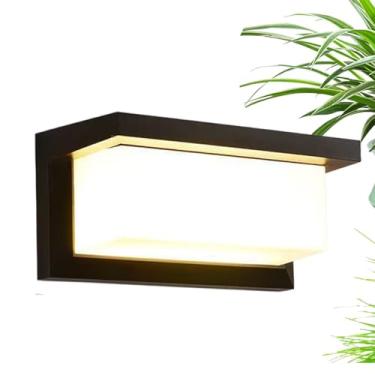 Imagem de Luzes Com Sensor Para Exterior,Luz De Sensor Inteligente Para Parede - Lâmpada De Jardim Com Detector De Corpo | Para Caminho Entrada Passeio Alpendre Pátio Garagem Quintal Jardim