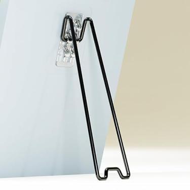 Imagem de 1 suporte de placa de suporte de moldura de foto 13/18/23 cm suporte de moldura de metal para foto, livro, cavalete de fotos, criação, colecionáveis