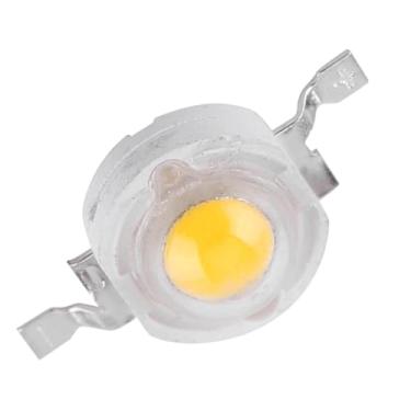 Imagem de Luqeeg Chip de Lâmpada LED de Alta Luminância Branco Quente 50pcs para Alumínio de Exposição de Estúdio de Holofote (Branco Quente)