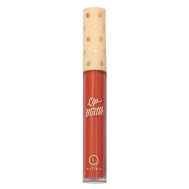 Imagem de Batom Líquido Latika Lip Matte 4ml Nº11 Coral-Unissex