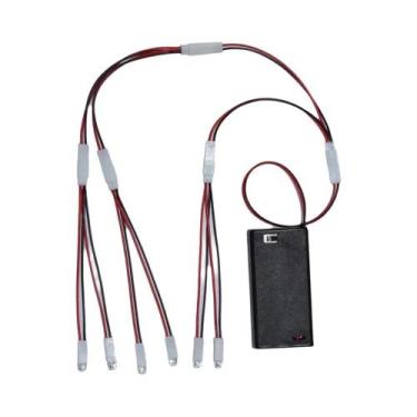 Imagem de Nova lâmpada LED contas pequena luz noturna no. 5 Bateria Lâmpada Pequ