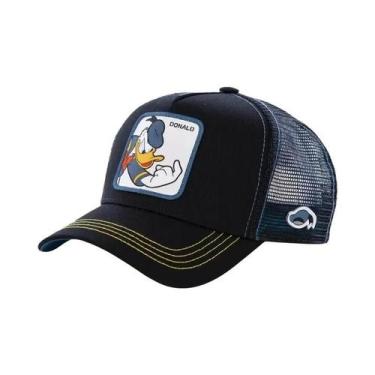 Imagem de Boné Trucker Unissex De Anime E Desenho Animado Com Patch Para Homens 