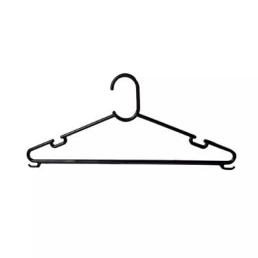 Imagem de Cabide Reforçado 10/30 Cabide para Roupas, Camisas, Vestidos e Calças | Organizador Guarda-Roupas(10)