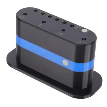 Imagem de ASHATA Rack de Armazenamento de Chave de Fenda Sextavada para Bicicleta, Organizador de Liga de Plástico Com Função de Magnetização para Pinças de Freio de Bicicleta