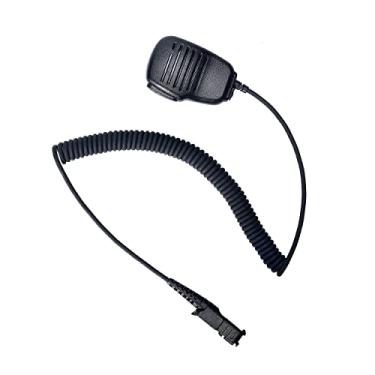 Imagem de Seekingtec Microfone/microfone Motorola XPR 3500e, XPR 3000, 3300, 3300e 3500, compatível com rádios bidirecionais Motorola Walkie Talkie, microfone de lapela de ombro 【com conector de áudio de 3,5