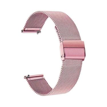 Imagem de Pulseira De Metal De 20mm Para Amazfit Bip 3 Pro/S Lite/Pop/U Pro/GTR 