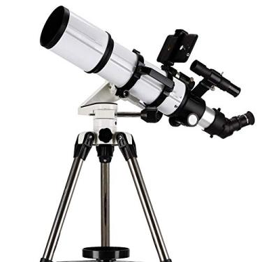 Imagem de Telescópio profissional de observação de estrelas HD de alta potência para estudantes adultos mundo adulto telescópios de uso duplo