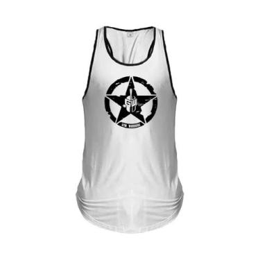 Imagem de Camiseta Regata Masculina De Algodão Respirável Para Verão, Ajuste Sli