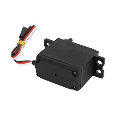 Imagem de KIMISS Servo Motor Engrenagem Preto Metal Engrenagens Liga Vela Guincho Servos Analógicos para Rc Navio Corda Mac - Retrator de Cabo Leve e de Alta Precisão
