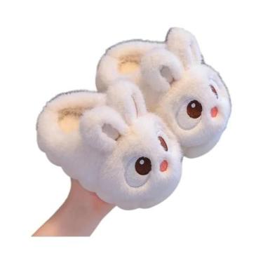 Imagem de Chinelos De Inverno Para Meninas E Meninos, Coelhos Fofos, Quentes, De