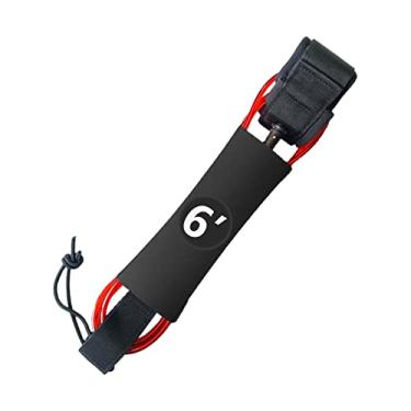 Imagem de Pegciuho Leash para Prancha de Stand Up Paddle, Corda de para Pranchas de Surf E Atividades de SUP, Vermelho, 6 PÉS