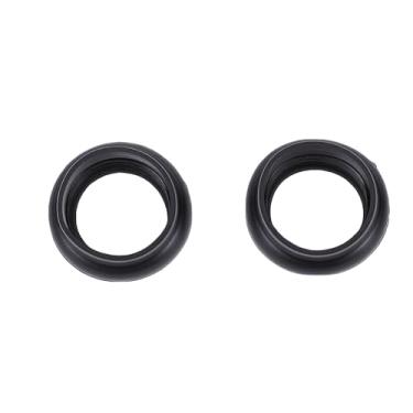 Imagem de SUNGOOYUE Anéis de Aderência para Tacos, Material SBR Antiderrapante para Treinamento de Swing de Golfe, Com Estrutura Protetora Elástica para Maior Força e Precisão de Aderência, 2 Peças (BLACK)