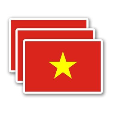 Imagem de Adesivos de bandeira de países 01 (Vietnã)