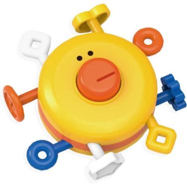 Imagem de Brinquedos giratórios para o aprendizado de habilidades motoras finas 