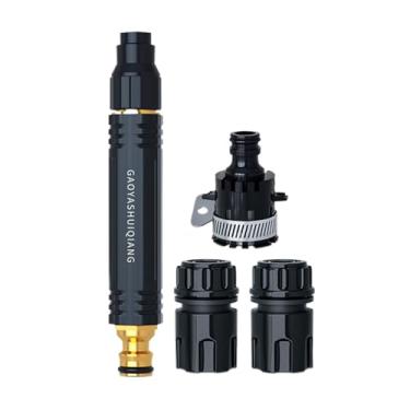 Imagem de Bocais de água para mangueira de jardim | Acessório de limpeza de conexão à prova de vazamento de 3 modos - Bico pulverizador de mangueira de água para jardim, para banheiro, flores, plantas, rega