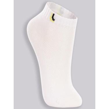 Imagem de Meia Infantil Cano Curto Lupo 2725-005, Branco, 24/29