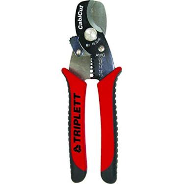 Imagem de Triplett Cortador de cabo de cobre multifios CablCut TT-242 com decapador de fio de precisão de 10 a 20 AWG