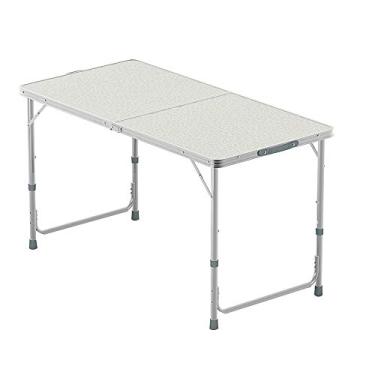 Imagem de ZXLPHA , Mesa de jantar e cadeira dobrável para uso externo, doméstica, mesa pequena portátil, mesa de estudo, fácil de carregar