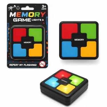 Imagem de MindSpark™ Jogo da Memória Eletrônico Infantil com Luz e Som – Estimula Atenção e Aprendizado | Desenvolvimento Cognitivo