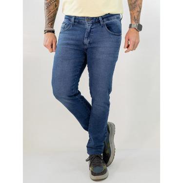 Imagem de Calça Masculina Jeans Skinny Azul Algodão Elastano Anticorpus-Masculino