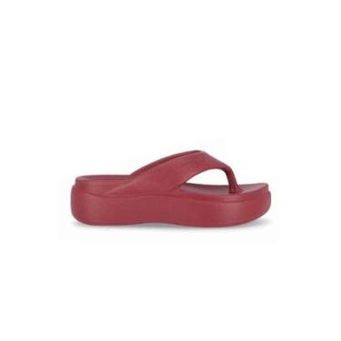 Imagem de Tamanco Piccadilly Marshmallow Flatform Vinho-Feminino