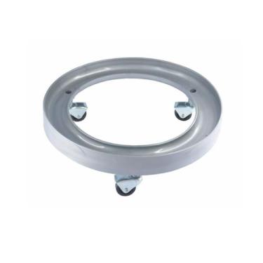 Imagem de Suporte com Rodinhas para Botijão de Gás Reforçado Quality, Grafite