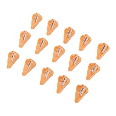 Imagem de Apontador de lápis em formato de nariz, plástico de desenho animado, 15 peças, para projetos de arte em sala de aula, escritório, casa, escola, escritório, sala de aula