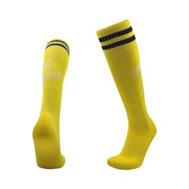 Imagem de Meias De Futebol Longas Para Crianças E Adultos, Alta Qualidade Em Alg