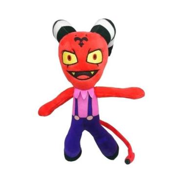 Imagem de Brinquedo De Pelúcia Blitzo De 30CM, Brinquedo Macio Helluva Boss, Pre