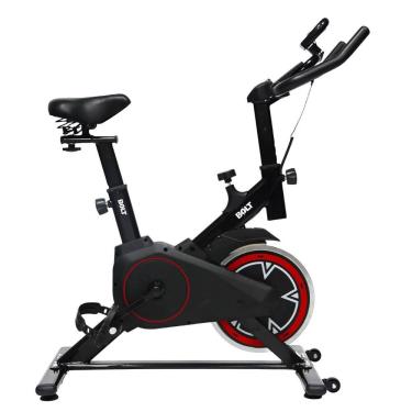 Imagem de Bicicleta Spinning Bolt F1 Com Monitor Multifuncional, Resistência e Pedais Com Cintas Ajustáveis