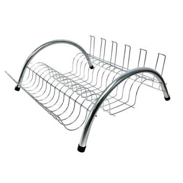 Imagem de Escorredor de Louça 15 pratos e 6 copos Cozinha Organizada - Madefer I