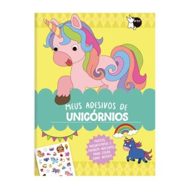 Imagem de Livro - Meus Adesivos de Unicórnios - Muitos Passatempos e Também Ades