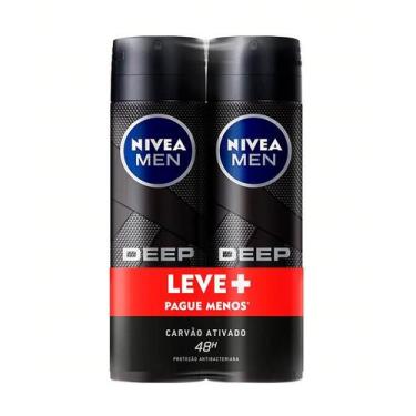 Imagem de Kit Desodorante Nivea Men Aero Deep Original 300ml