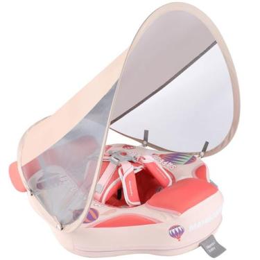 Imagem de Bóia de natação para bebês GENTEACO Mambobaby com dossel de 3 a 24 mes