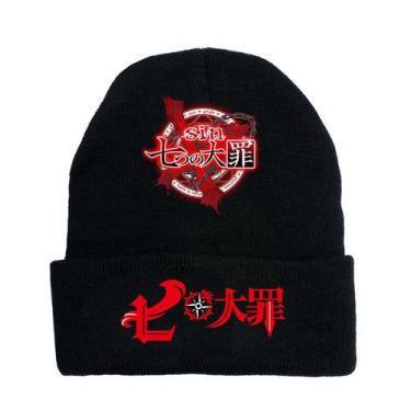 Imagem de Chapéu de malha Seven Deadly Sins Anime Winter Beanie Slouch - Yiweisa