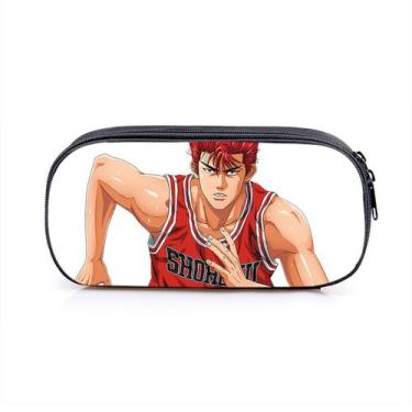 Imagem de Bolsa de lápis Slam Dunk Sakuragi Hanamichi Poliéster 20x10x5cm - yiwe