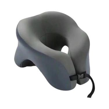 Imagem de Almofada De Viagem Multifuncional Em Formato U Para Proteção Da Cabeça