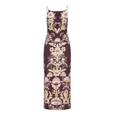 Imagem de Vestido Farm Rio Midi Cogumelo Em Flor-Feminino