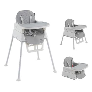 Imagem de Cadeira De Alimentação Infantil 3 em 1 Harmony Maxi Baby (Cinza)