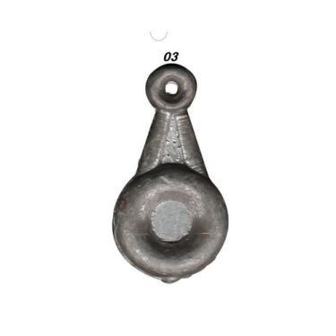 Imagem de Chumbo gota para pesca com 2 unidades - BellaPesca, N° 03, 1 unidade