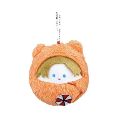 Imagem de Chaveiro De Pelúcia Fofo De 10cm Do Resident Evil Leon S. Kennedy Para