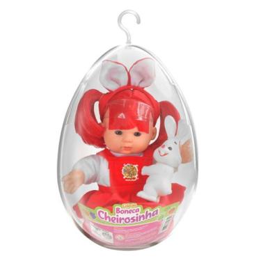 Imagem de Boneca No Ovo De Páscoa Cheirosinha No Ovo - Lider Brinquedos - Apolo 
