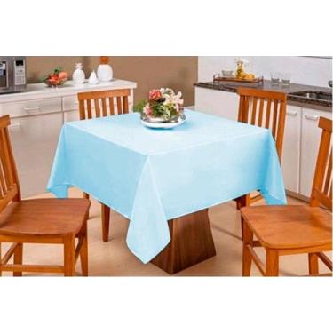 Imagem de 15 Toalha De Mesa 1,50 x 1,00 Tecido Oxford - Poli, Azul bebe