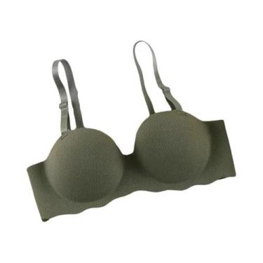 Imagem de Sutiã Sexy Feminino Sem Costura E Sem Fio Com Alças Conversíveis Em Co