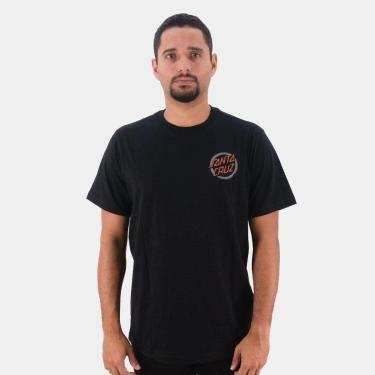 Imagem de Camiseta Santa Cruz Vila Dot Masculino Cor:;Tamanho:P;Gênero:Homem-Masculino