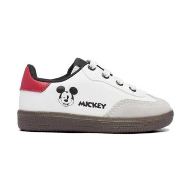Imagem de Tênis Disney Mickey Mouse - Infantil - Branco-Masculino