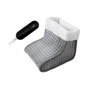 Imagem de Aquecedor Elétrico De Pés Com 4 Modos, Lavável, Massageador Térmico, A