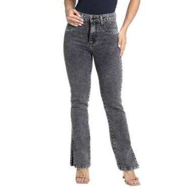 Imagem de Calça Jeans Sawary Reta - 282216 - preto 46-Feminino