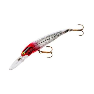 Imagem de Isca Artificial Bomber Deep Long A Silver Flash / Red Head, Vermelho, 